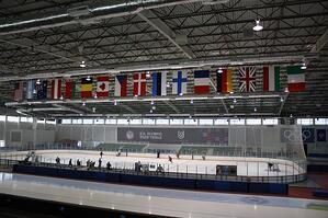Inside the Olympic Oval: After presentations, participants were treated to a tour of the facility.