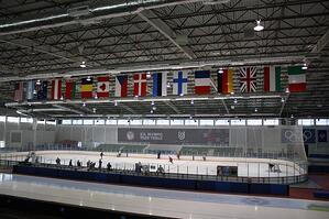 Inside the Olympic Oval: After presentations, participants were treated to a tour of the facility.