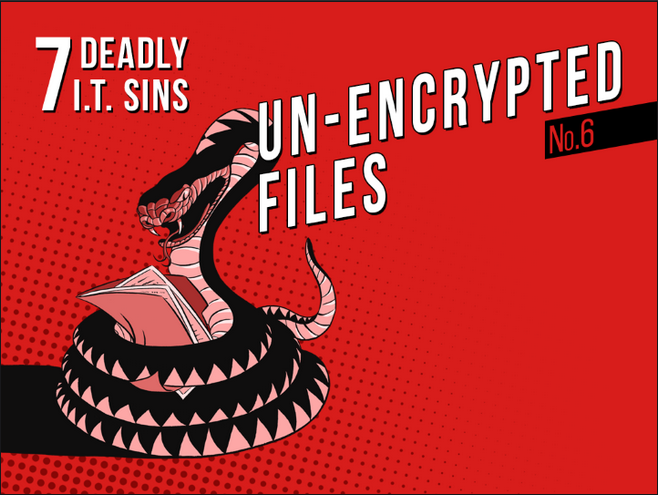 SOPHOS Deadly IT Sin - Un-Encrypted Files