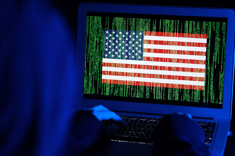 United States Flag_Cybersecurity
